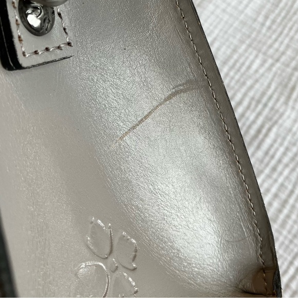 New Patricia Nash Josselin Leather Satchel - Picture 6 of 9